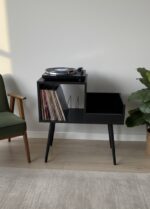 Gramofon Sehpası Siyah