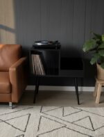 Gramofon Sehpası Siyah - Görsel 7