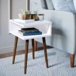 Ahşap Ayaklı Yan Sehpa