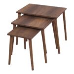 3 lü Zigon Sehpa Barok - Görsel 6